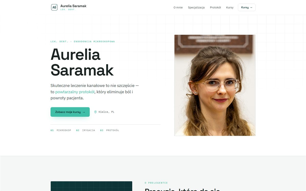 Aurelia Saramak - strona główna
